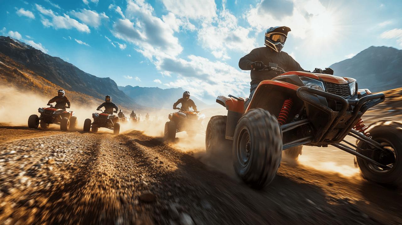 Guide d’achat : les quads tout-terrain ideaux pour une premiere experience feminine